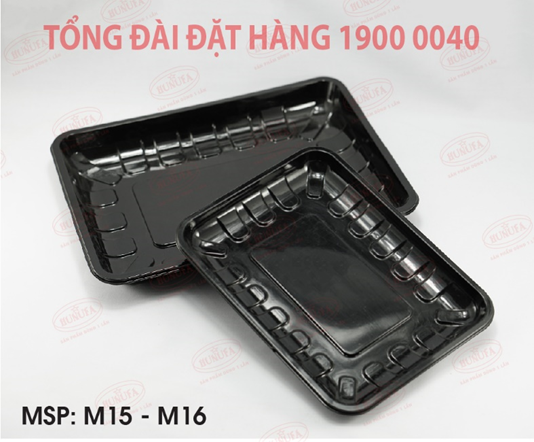 Khay nhựa thực phẩm Hunufa
