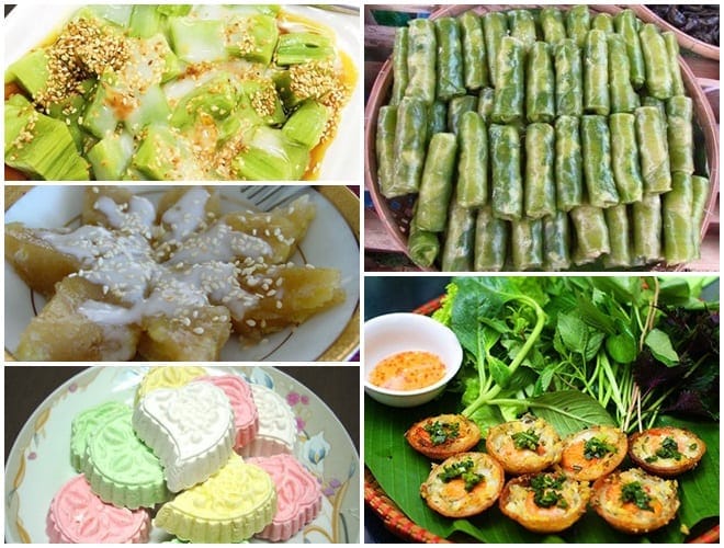 Kinh doanh tiệm bánh chuyên bán bánh địa phương, truyền thống